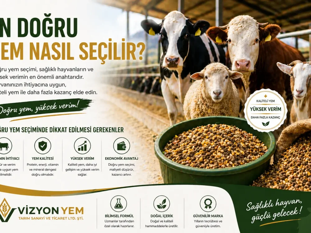Hayvancılıkta En Doğru Yem Nasıl Seçilir?