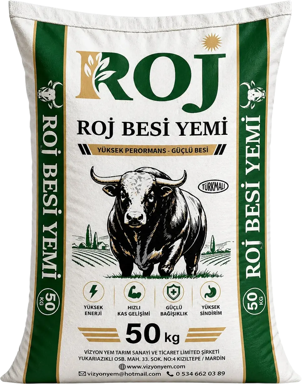 Roj Besi 50 hayvan yemi